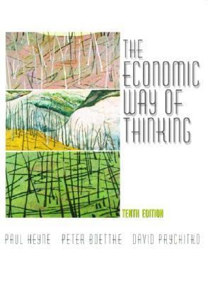 The Economic Way of Thinking 0130608106 Book Cover