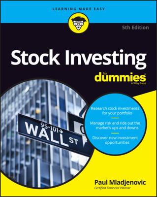 Stock Investing for Dummies 1119239281 Book Cover
