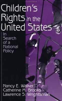 Children&#8242;s Rights in the United States: I... 0803951043 Book Cover