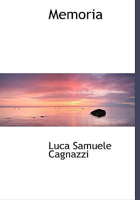 Memoria [Italian] 1140631608 Book Cover