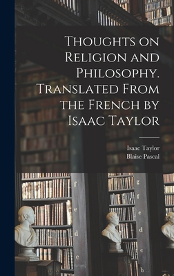 Thoughts on Religion and Philosophy. Translated... 101812473X Book Cover