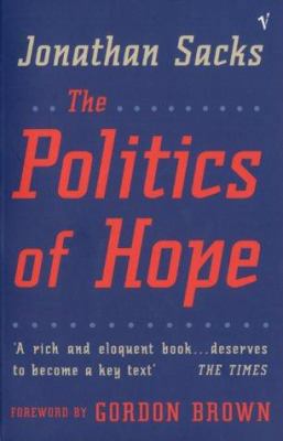 Politics of Hope 0099765411 Book Cover