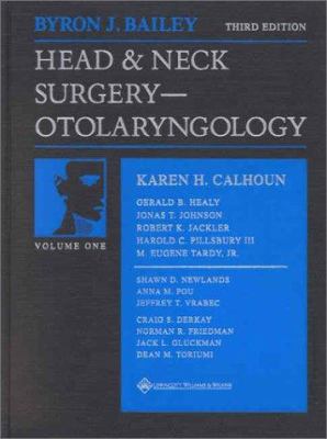 Head and Neck Surgery -- Otolaryngology 0781729084 Book Cover