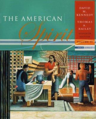 The American Spirit, Volume 2: Since 1865 0618508686 Book Cover