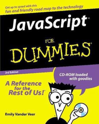 JavaScript For Dummies 0764506331 Book Cover