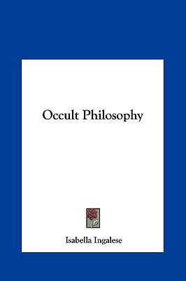 Occult Philosophy 1161356835 Book Cover