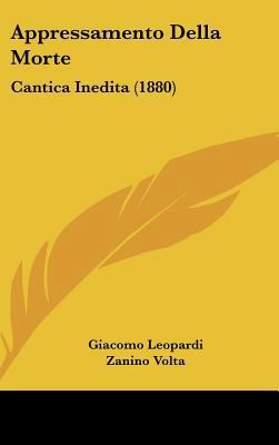 Appressamento Della Morte: Cantica Inedita (1880) 110402845X Book Cover