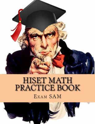 HiSET Math Practice Book: 250 HiSET Math Practi... 1949282163 Book Cover