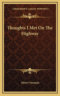 Thoughts I Met On The Highway 1169110401 Book Cover
