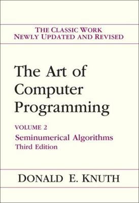 The Art of Computer Programming: Seminumerical ... 0201896842 Book Cover