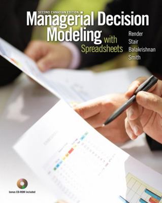 Managerial Decision Modeling with Spreadsheets,... 0132080133 Book Cover