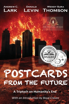 Postcards From the Future: A Triptych on Humani... 1732848920 Book Cover