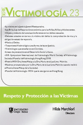 Victimología 23: Respeto y Protección a las Víc... [Spanish] B0932GNMRP Book Cover