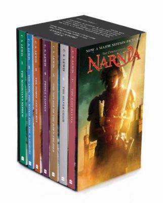 Chronicles of Narnia Movie Tie-In Rack Box Set ... 0061231657 Book Cover