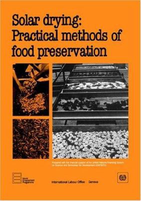Solar drying: Practical methods of food preserv... 9221053571 Book Cover