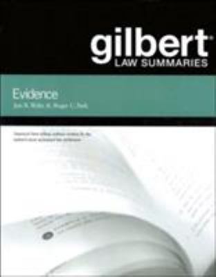 Gilbert Law Summaries on Evidence B006YIUADY Book Cover