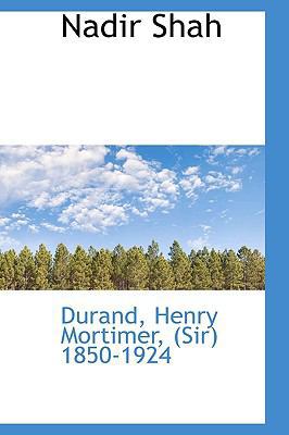 Nadir Shah 1110772920 Book Cover