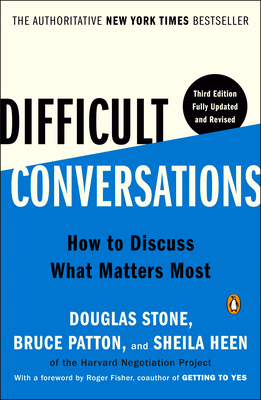 Difficult Conversations: How to Discuss What Ma... 014313759X Book Cover