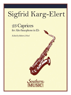 23 Caprices: Saxophone 1581063067 Book Cover