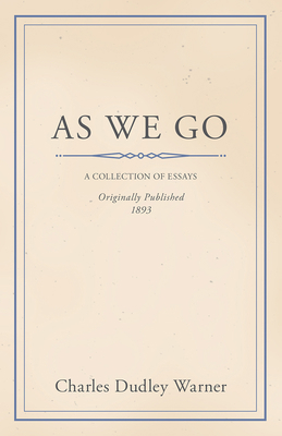 As We Go 144462136X Book Cover