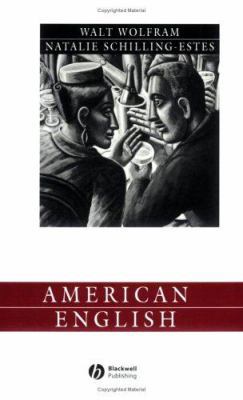 American English: Dialects and Variation 0631204865 Book Cover