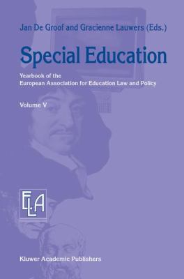 Special Education: Yearbook of the European Ass... 1402015453 Book Cover
