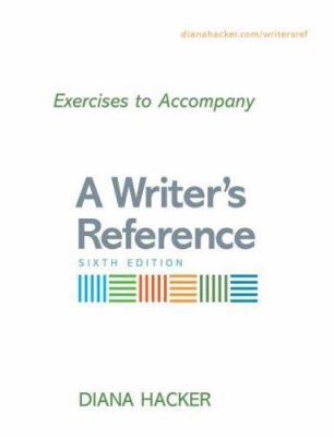Exercises to Accompany A Writer's Reference 0312452357 Book Cover
