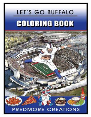 Paperback Let's Go Buffalo Coloring Book