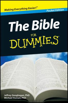 The Bible for Dummies (Pocket Edition) 0470548320 Book Cover