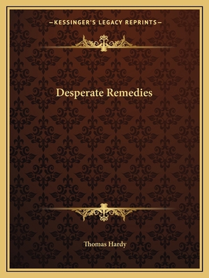 Desperate Remedies 1162638648 Book Cover