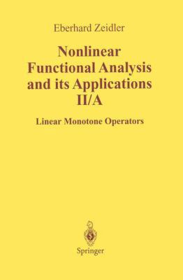 Nonlinear Functional Analysis and Its Applicati... 1461269717 Book Cover
