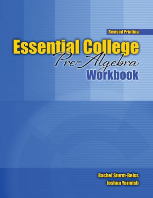 Essential College Pre-Algebra 1524906468 Book Cover