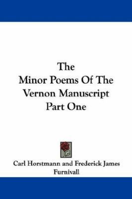 The Minor Poems Of The Vernon Manuscript Part One 1430462760 Book Cover