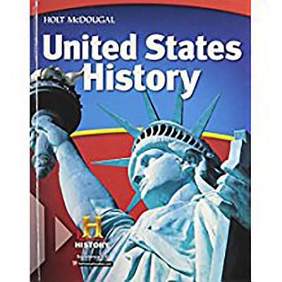 United States History: Student Edition 2012 0547484283 Book Cover