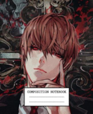 Composition Notebook: Death Note Soft Glossy Cover Wide Ruled Lined Pages Book 7.5 x 9.25 Inches 110 Pages