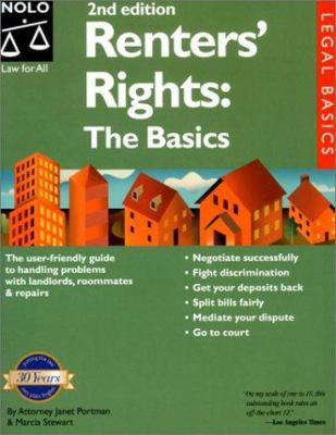 Renters' Rights: The Basics 0873375963 Book Cover