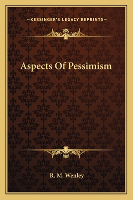 Aspects Of Pessimism 1163621528 Book Cover