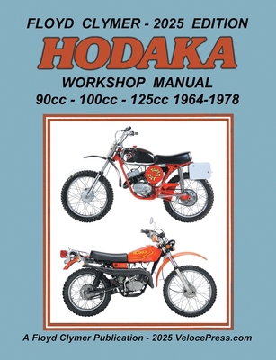HODAKA 90cc - 100cc - 125cc WORKSHOP MANUAL 196... 1588503089 Book Cover