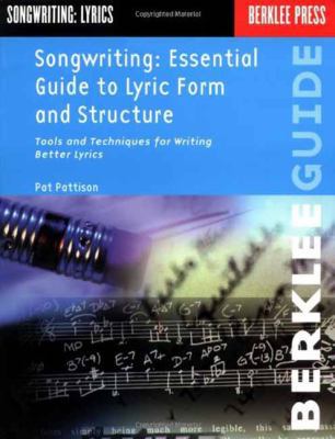 Songwriting: Essential Guide to Lyric Form and ... B00A2PRT8E Book Cover
