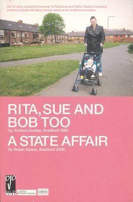 Rita, Sue and Bob Too/A State Affair 0413757005 Book Cover