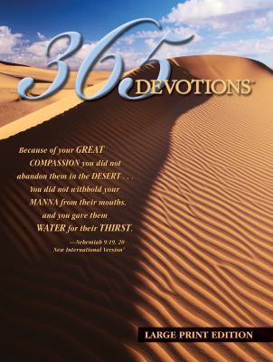 365 Devotions Large Print Edition 0784721998 Book Cover