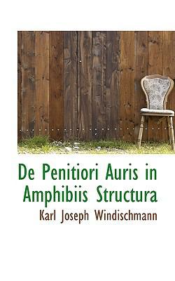 de Penitiori Auris in Amphibiis Structura 1110173385 Book Cover