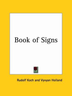 Book of Signs 0766176525 Book Cover