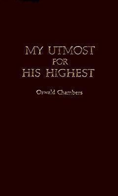 My Utmost for His Hi [Large Print] 0916441830 Book Cover