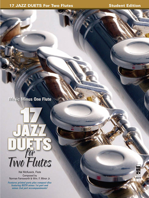 17 Jazz Duets for Two Flutes 1596157364 Book Cover