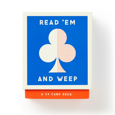 Read Em and Weep Playing Card Set 0735381143 Book Cover