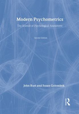 Modern Psychometrics 0415203406 Book Cover