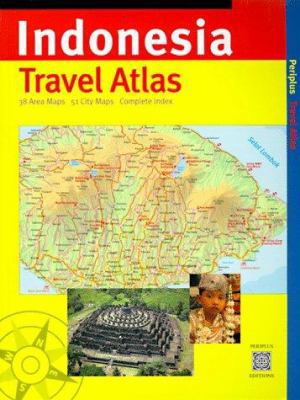 Indonesia Travel Atlas 1st Edition (Periplus St... 9625930809 Book Cover