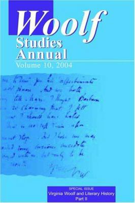 Woolf Studies Annual Volume 10 0944473679 Book Cover