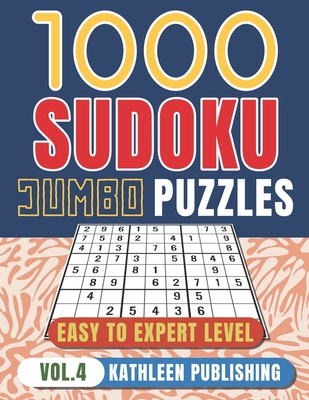 1000 Sudoku Puzzle Books: Jumbo Sudoku Puzzle B... [Large Print] B08GLSSTYZ Book Cover